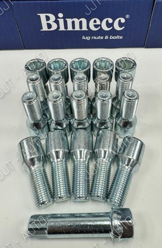 Alloy wheel tuner bolts - alloy, fits