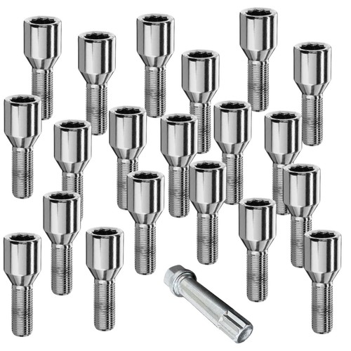 Chrome tuner bolts with - chrome,