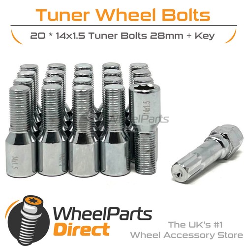 Wheel bolts tuner chrome - wheel,