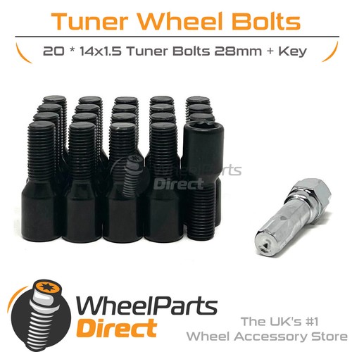 Wheel bolts 14x1 - 14x1.5, tuner